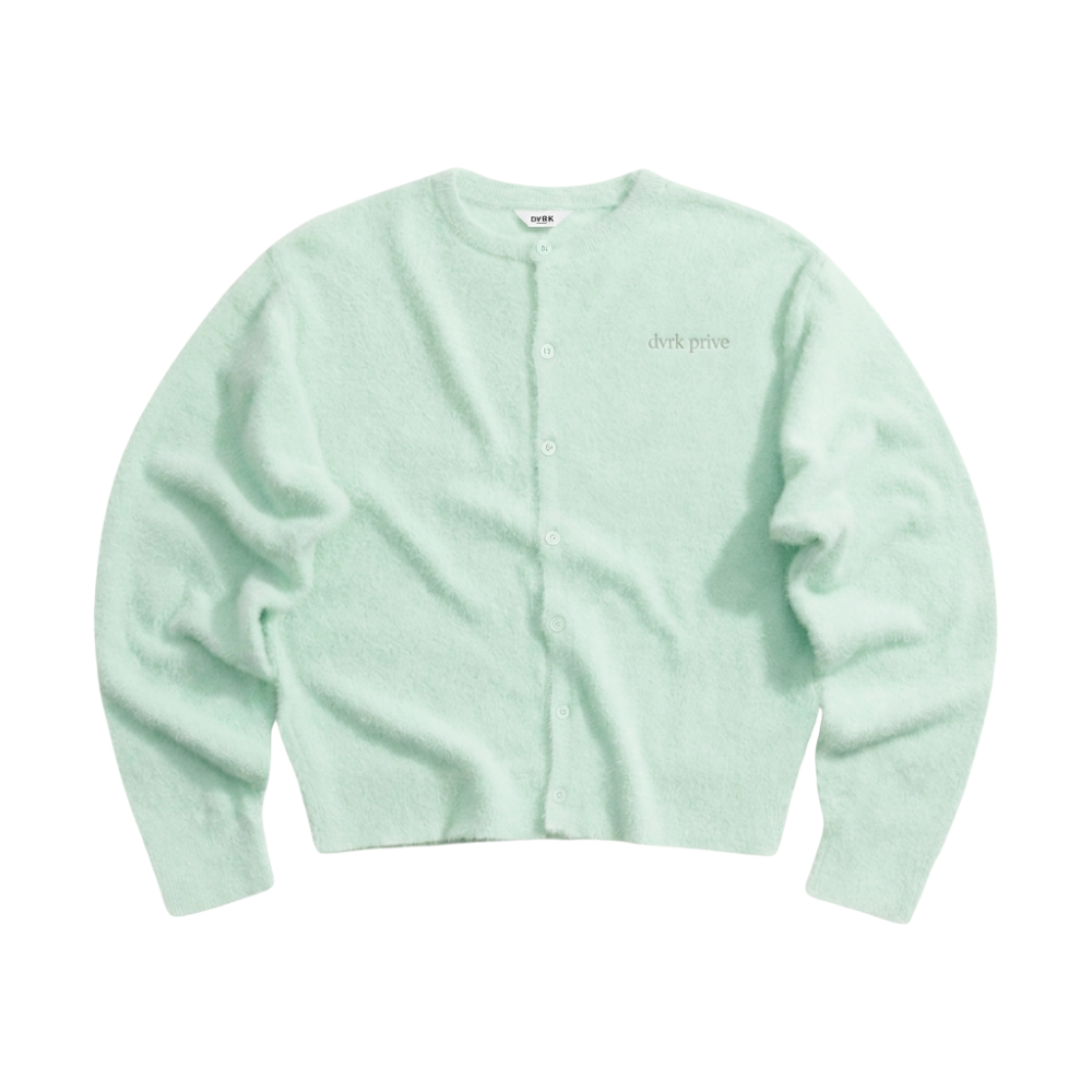 FUZZY CARDIGAN - TIFFANY
